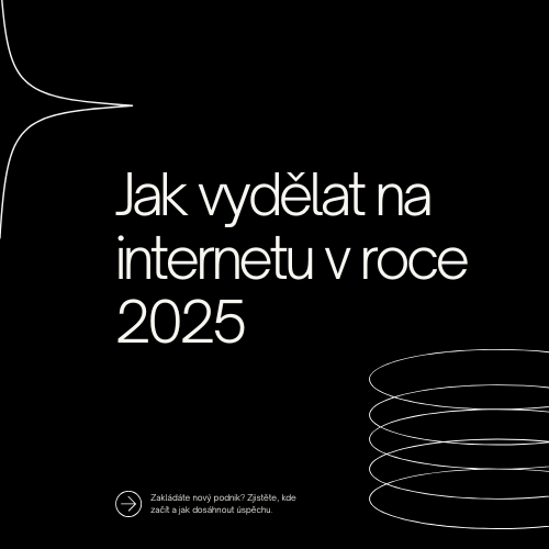 Obálka e-booku Jak vydělat na internetu v roce 2025